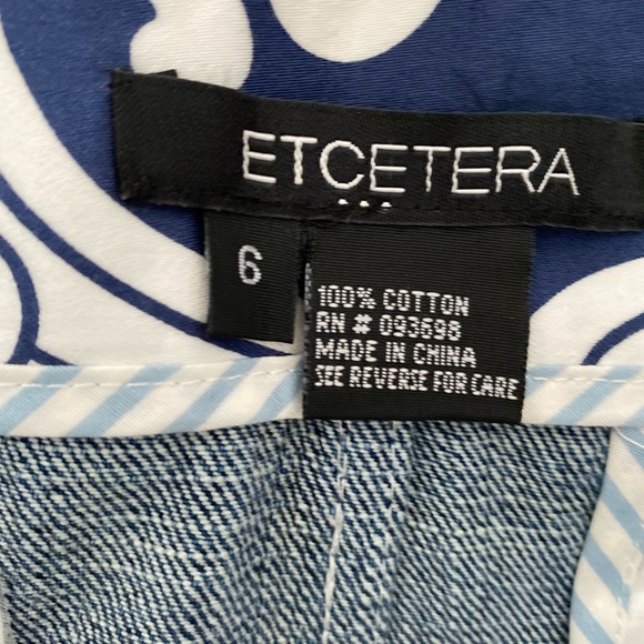 Etcetera Denim Skirt - Picture 5 of 5